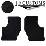 PURPLE DIAMOND STITCH VINYL 4XTAILORED FLOOR CARPET FOR NISSAN 200SX 89-94 JF1