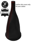 RED  STITCH LEATHER GEAR GAITER OVER RUBBER FOR LOTUS ELAN S1 S2 S3 S4 SPRINT