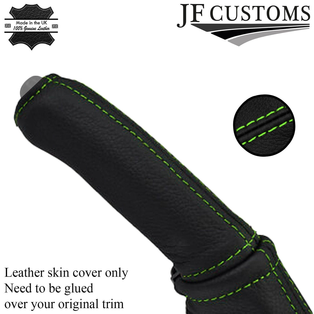 green stitch FITS MAZDA RX7 FD3S 92-02 HANDBRAKE HANDLE COVER ONLY CUSTOM NEW
