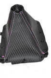 FITS SUBARU IMPREZA WRX STI 92-08 CARBON FIBER GAITER PINK CUSTOM NEW MADE IN UK