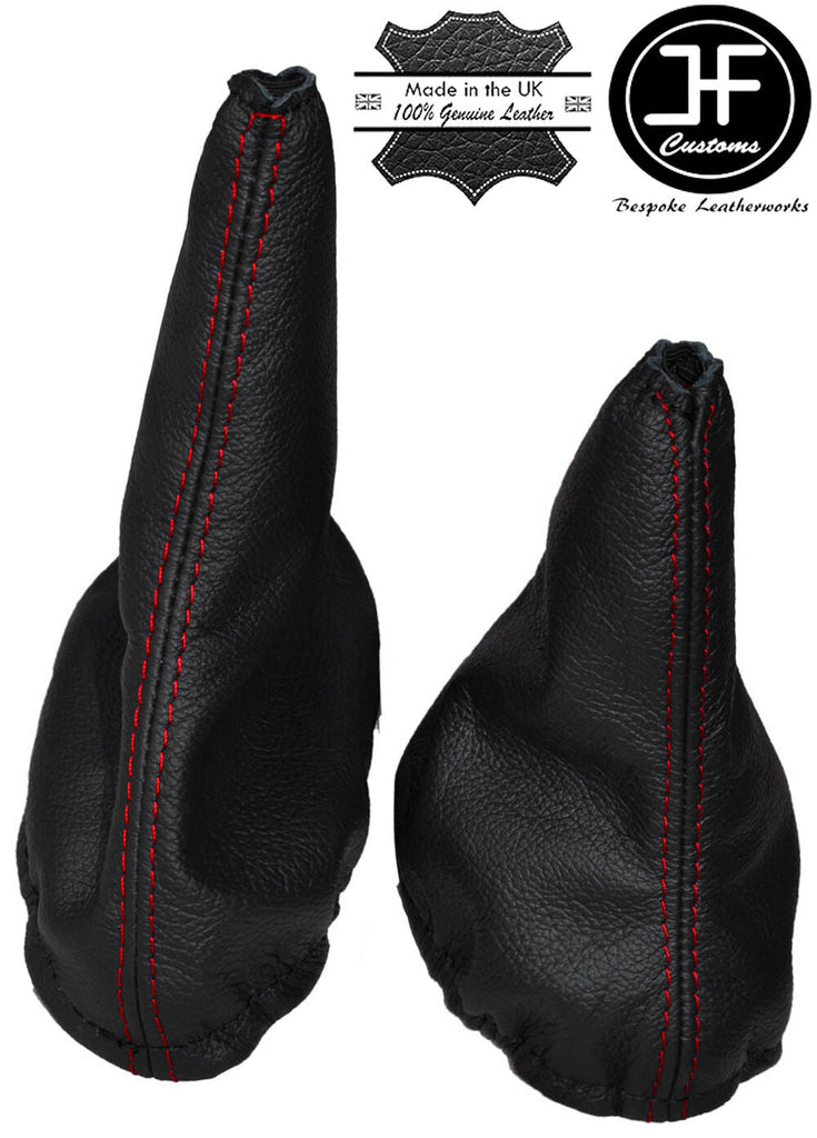 RED STITCH LEATHER GEAR & HI-LOW GAITER FITS MERCEDES G-CLASS W460 W461 79-01