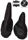 RED STITCH LEATHER GEAR & HI-LOW GAITER FITS MERCEDES G-CLASS W460 W461 79-01