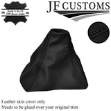 BLACK STITCH LEATHER MANUAL GEAR GAITER SHIFT BOOT COVER FITS FORD KUGA 08-12