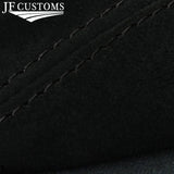 BLACK STITCHING SUEDE ARMREST LID COVER FITS TOYOTA CELICA MK6 1994-1998