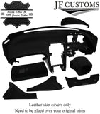 BLACK STITCH LEATHER COVERS FOR  NISSAN 300ZX Z32 FULL INTERIOR RECOVERY KIT ST2