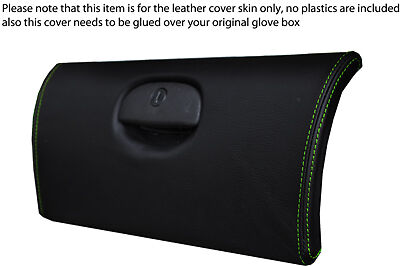 green stitch FITS VAUXHALL OPEL CORSA B 93-00 GLOVE BOX LID COVER GLUE NEEDED