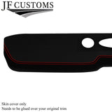 RED STITCHING LUXE-SUEDE TOP DASH DASHBOARD COVER FITS FORD MUSTANG 1964-1965