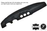 BLACK STITCH TOP DASH DASHBOARD LEATHER COVER FITS DATSUN 240Z 260Z 70-73