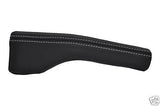 FITS VW PASSAT GREY STITCH LEATHER HANDBRAKE COVER 01-05 CUSTOM NEW MADE IN UK