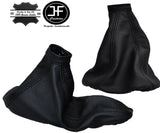 BLACK STITCH LEATHER GEAR HANDBRAKE GAITER FOR ALFA ROMEO GTV SPIDER 1995-2005