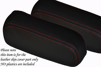 red stitch FITS VW T25 BUS VAN VANAGON WESTFALIA ARMREST COVERS ONLY CUSTOM NEW