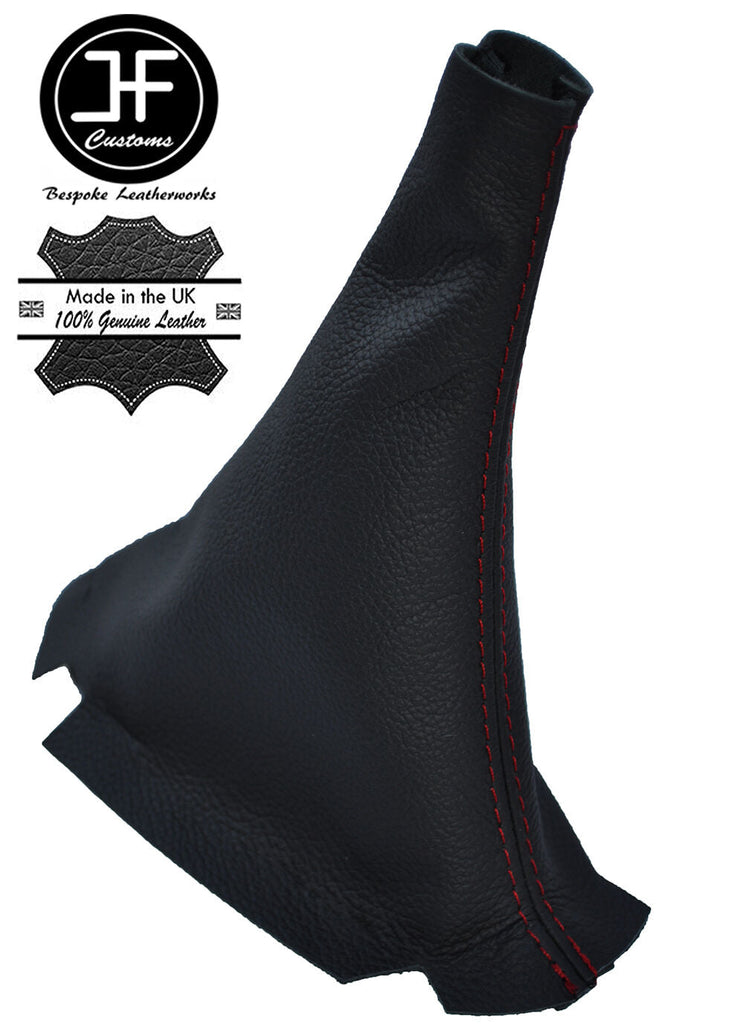 RED STITCH 5 SPEED MANUAL LEATHER GEAR GAITER FITS CITROEN C3 PICASSO 09-15