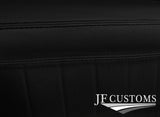 BLACK STITCHING TOP-GRAIN LEATHER FULL DASH DASHBOARD COVER FITS MG MGB 68-71