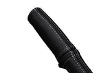 white stitch FITS LEXUS IS200 IS300 99-05 LEATHER HANDBRAKE HANDLE COVER ONLY