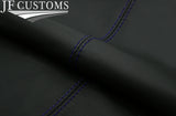 D BLUE STITCH LEATHER 2X ARMREST LID COVER FOR MERCEDES VITO VIANO W447 14-21