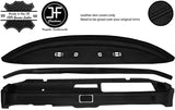 BLACK STITCH 3 PIECE DASHBOARD KIT LEATHER COVER FOR VW T2 TYPE 2 CAMPER 76+