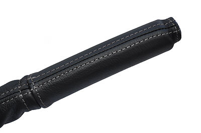 grey stitch FITS SMART FORTWO COUPE CABRIOLET CITY PULSE HANDBRAKE HANDLE COVER