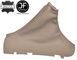 BEIGE LEATHER FOR VOLVO S60 2001-2007 HANDBRAKE GAITOR COVER CUSTOM NEW