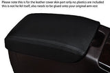 black stitch FITS NISSAN LARGO 1993-1999 LEATHER ARMREST COVER ONLY CUSTOM NEW