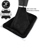 BLACK STITCHING REAL SUEDE MANUAL GEAR GAITER FOR VW PASSAT B8 2015-2018