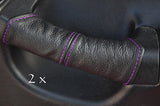 FITS HONDA CRX DEL SOL 2X DOOR HANDEL COVERS purple stitch CUSTOM NEW MADE IN UK
