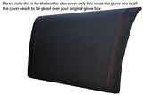 red stitch FITS RANGE ROVER P38 94-02 GLOVE BOX LID LEATHER COVER GLUE NEEDED