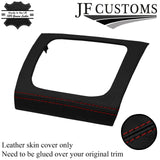 D RED STITCH LEATHER AUTO GEAR SURROUND COVER FITS LEXUS RX 04-08 CUSTOM NEW