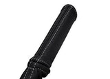 white stitch FITS NISSAN NAVARA D40 HANDBRAKE HANDLE     COVER ONLY CUSTOM NEW