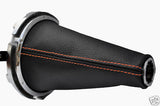 FITS HONDA CIVIC TYPE R LEATHER GEAR GAITER BOOT ORANGE ST CUSTOM NEW MADE IN UK