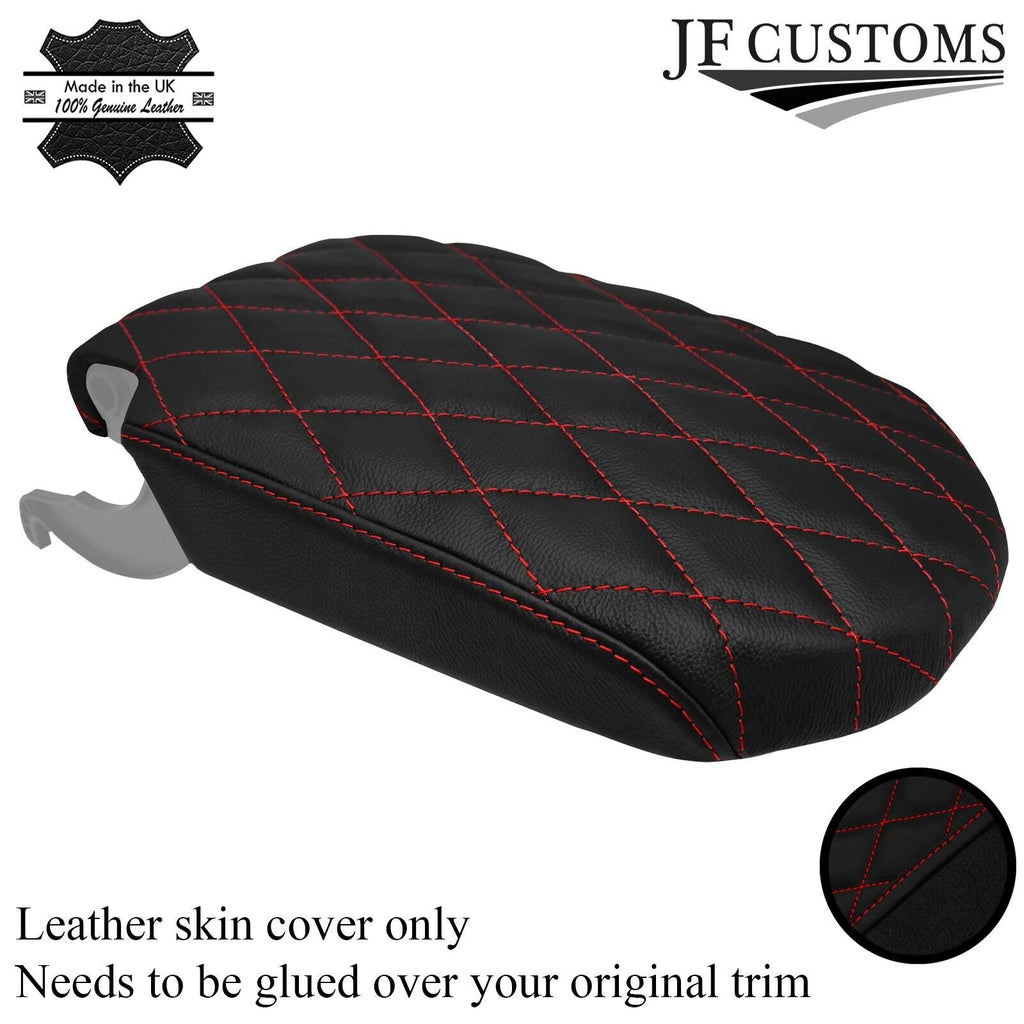 RED DIAMOND STITCH LEATHER COVER FITS RANGE ROVER L494 2013-2021 CUSTOM NEW