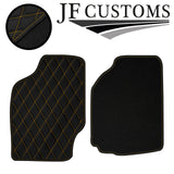 YELLOW DIAMOND VINYL 4XTAILORED FLOOR CARPET FOR MITSUBISHI CHALLENGER 96-08 JF1