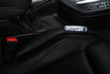 BLACK STITCH LEATHER 2X CAR KEY HOLDER PROTECTOR FITS AUDI TT MK3 2015-2020