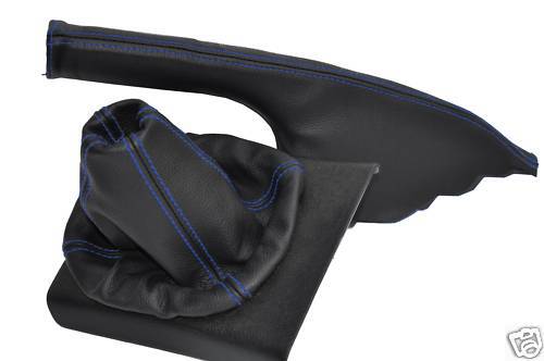 FITS VW GOLF MK1 SCIROCCO MK2 MK3 MK4 SET BLUE STITCH CUSTOM NEW MADE IN UK