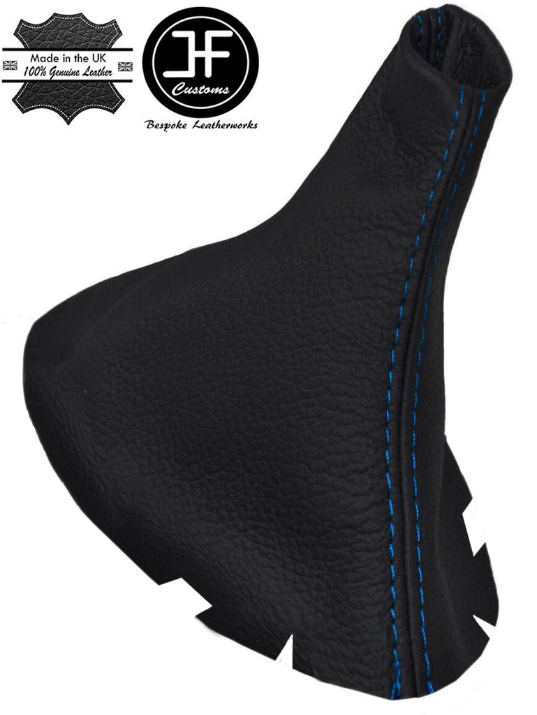 BLUE STITCH  FITS VW VOLKSWAGEN GOLF Mk5 JETTA LEATHER GEAR STICK GAITER