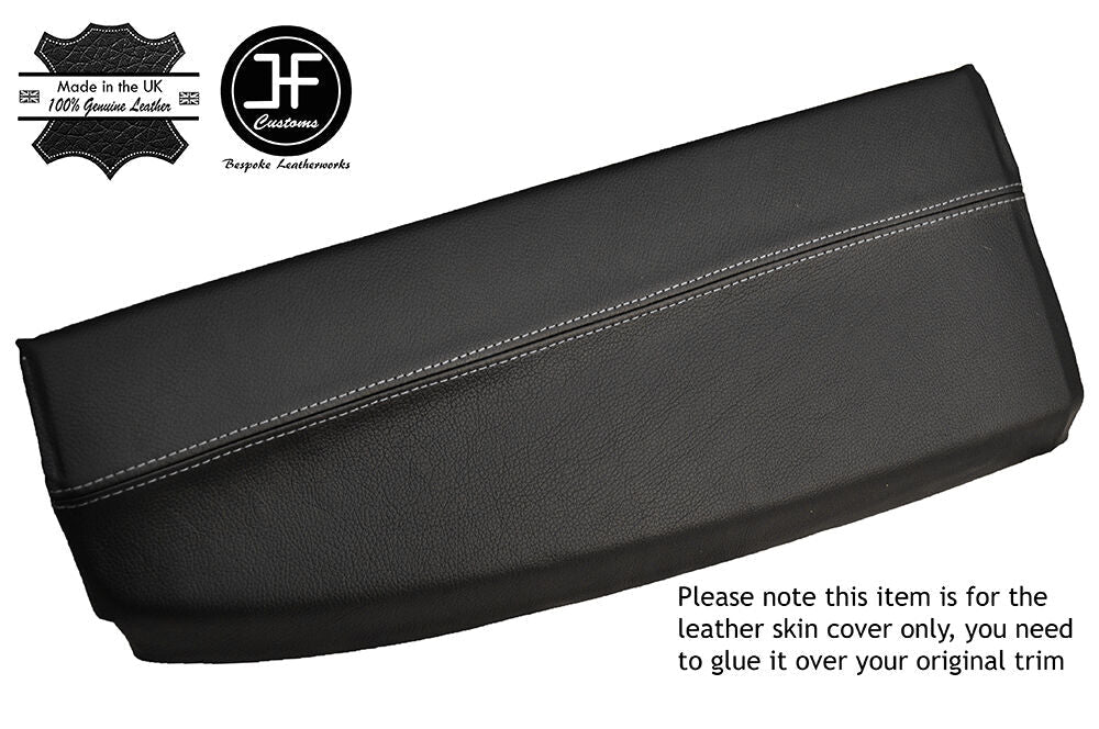 GREY STITCH BINNACLE HOOD LTHR COVER FITS ROVER SD1 2300 2600 3500 V8 SERIES 1