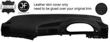 BLACK STITCHING DASH DASHBOARD LEATHER COVER FOR BMW 7 SERIES E38 1994-2001