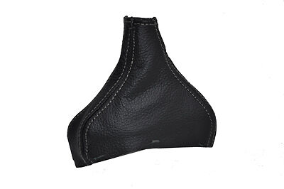 FITS VOLVO XC90 XC 90 GEAR GAITER BLACK LEATHER grey st CUSTOM NEW MADE IN UK