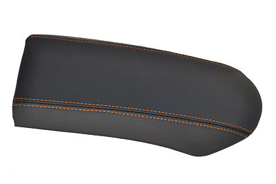 FITS PORSCHE 986 BOXSTER 96-04 ARMREST COVER orange stitch CUSTOM NEW MADE IN UK