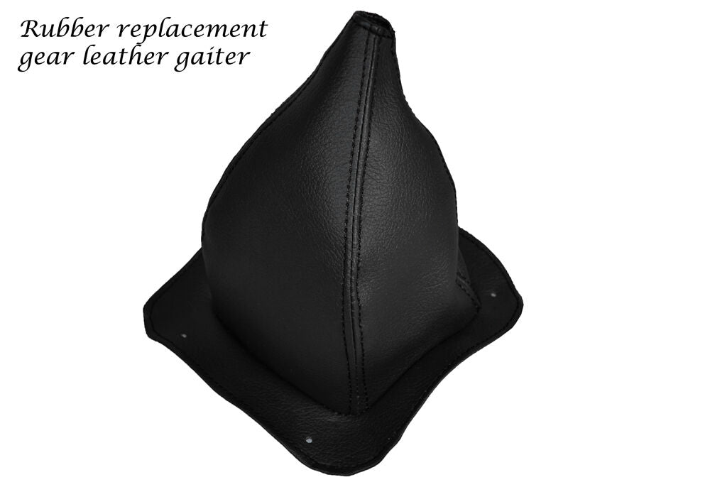 BLACK STITCH LEATHER GAITER RUBBER REPLACEMENT FITS AUSTIN LEYLAND MINI 69-75