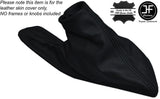 BLACK STITCHING BLACK LEATHER HANDBRAKE GAITER FITS MG MGF MGTF TF 1995-2005
