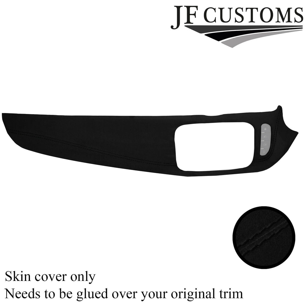 BLACK STITCH LUXE SUEDE DASH TRIM COVER FOR ALFA ROMEO GIULIETTA 2014-2021