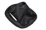 white stitching FITS CORVETTE C6 2005-2012 AUTOMATIC SHIFT BOOT LEATHER