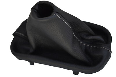 GEAR GAITER FITS MERCEDES CLC & CLK AUTOMATIC grey stitch CUSTOM NEW MADE IN UK