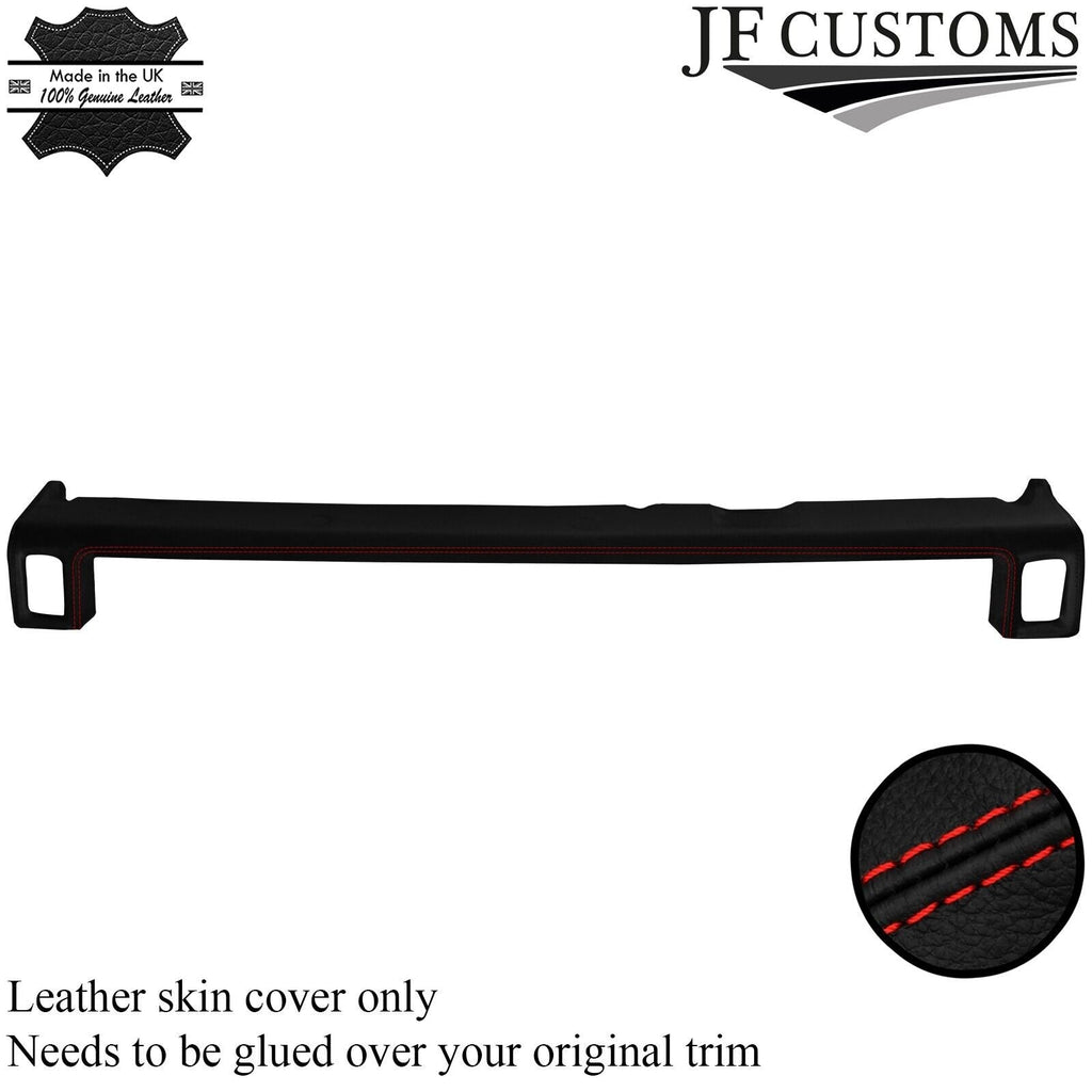 RED STITCH LOWER DASH PAD LEATHER COVER FITS PORSCHE 914 1969-1976 CUSTOM NEW