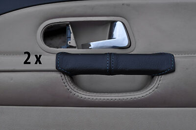 blue stitch FITS FORD GALAXY VW SHARAN SEAT ALHAMBRA 2X DOOR HANDLE COVERS