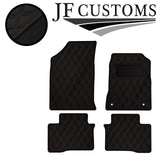 TAN DIAMOND VINYL 4X TAILORED FLOOR CARPET FOR SSANGYONG TIVOLI 15-21 JF1