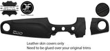 BLACK STITCH 2 PIECE DASH KIT LEATHER COVER FOR FIAT 500 & ABARTH 07-16 STYLE 2