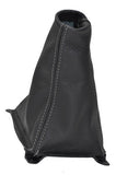 FITS Hyundai GETZ LEATHER GEAR GAITER SHIFT BOOT grey st CUSTOM NEW MADE IN UK
