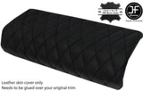 BLACK DIAMOND STITCH PASSENGER SIDE DASH TRIM PADDED COVER FOR DEFENDER 07-16