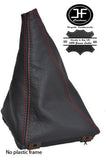 RED STITCHING GEAR GAITER LEATHER COVER FOR VOLKSWAGEN VW GOLF MK1 1974-1983